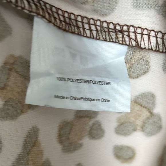 *FINAL PRICE* TORY BURCH Animal Print Gladys Dress Size Medium - Picture 8 of 9